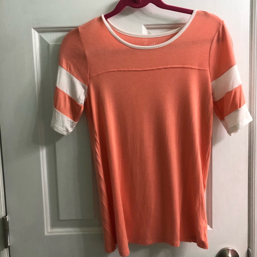Peach shirt